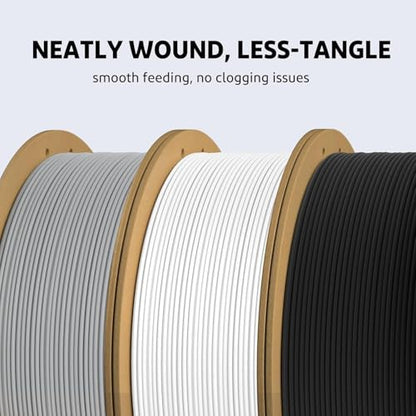 ELEGOO PLA Plus 3D Printer Filament 1.75mm Translucent 1KG - color: Translucent, size: 1KG