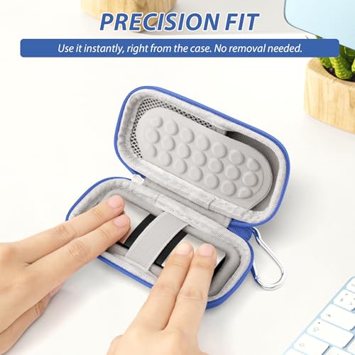 Heart Rate Monitor Case Compatible with KardiaMobile 6L &1L,Dark Blue - color: Dark blue