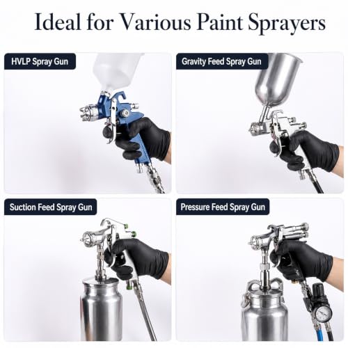 Sprayer Cleaning Brush Kit for HVLP, Gravity & Suction Sprayers, Universal