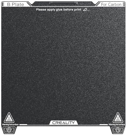 Creality K1C PEI Build Plate Frosted Coating Printing Platform Board PEI Plate Build Surface for Creality K1C 3D Printer 235x235mm - style: K1C PEI Build Plate