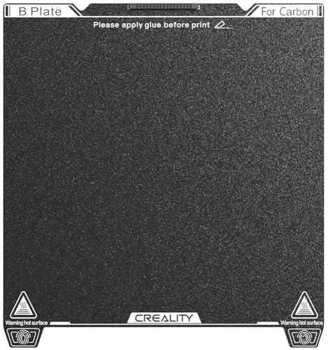 Creality K1C PEI Build Plate Frosted Coating Printing Platform Board PEI Plate Build Surface for Creality K1C 3D Printer 235x235mm - style: K1C PEI Build Plate