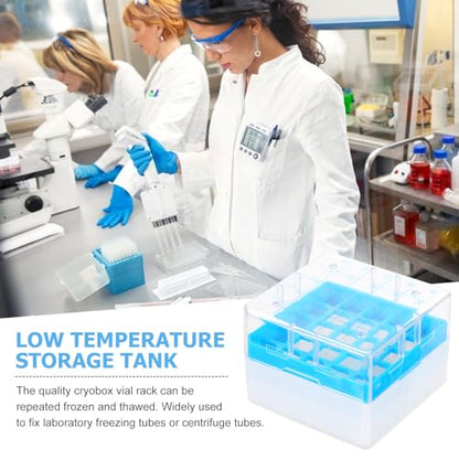 iplusmile 25 Grid pc Cryovial Storage Box Freezer Box