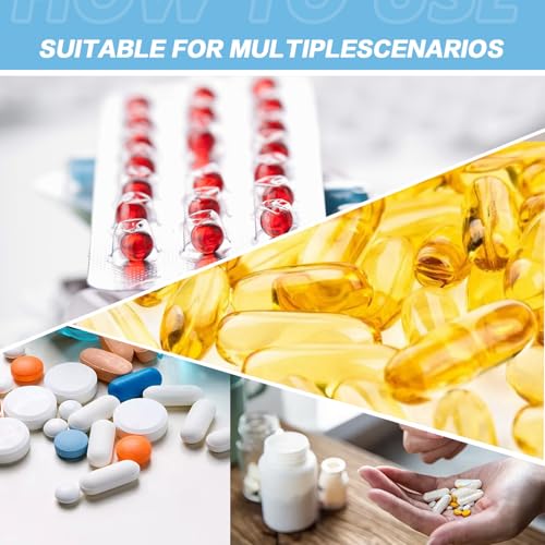 50PCS White Empty Solid Plastic Bottle Case Holder Container Vials Box with Screw Cap for Powder Sample Storage (30ml/1OZ) (Pack of 2) - size: 50 Count (Pack of 2)