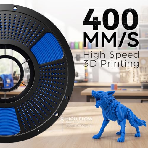 10kg PETG Filament Bundle Multicolor, PETG 3D Printer Filament 1.75mm, 1kg Spool, 10 Pack, Black+Cream White+Red+Cobalt Blue+Bamboo Green+Orange+Yellow+Iris Purple+Pink+Coffee Brown