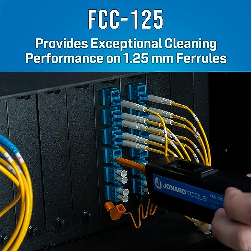 Jonard Tools TK-188 Fiber Optic Connector Cleaning and Inspection Kit with 200x Microscope - style: Basic Kit + 200x Microscope