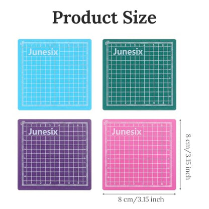 4Pcs Small Cutting Mat, Self Healing Craft Mat