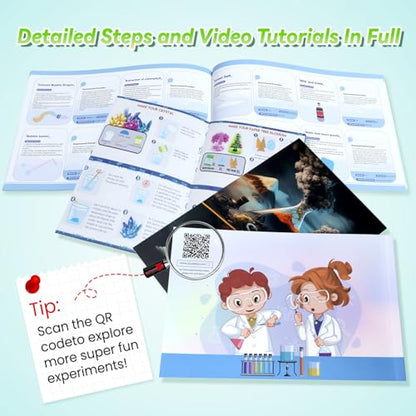 250+ Experiments Science Kits for Kids, STEM Activities Educational Science - style: Science Kit for 8-15