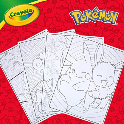 Crayola Pokémon Imagination Art Set (115pcs), Kids Art Kit, Coloring Supplies, Pokemon Toys, Pokemon Gift for Boys & Girls, Ages 5+ - style: Pokémon