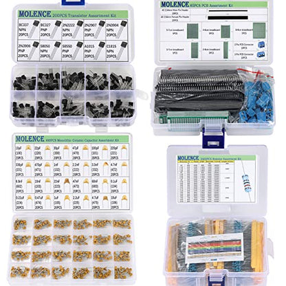5162pcs DIY Electronics Components Kit Assortment