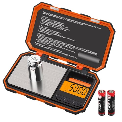 UNIWEIGH Digital Gram Scale,200g/0.01g High Precision Pocket Mini Scales