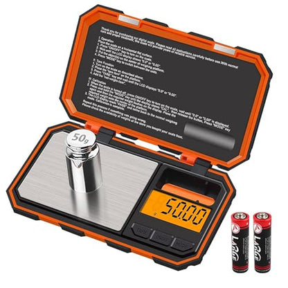 UNIWEIGH Digital Gram Scale,200g/0.01g High Precision Pocket Mini Scales