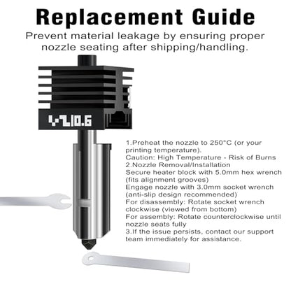 4Pack 0.2/0.4/0.6/0.8MM H2 Series/X2D/P2S Hotend for Bambu Lab H2D/H2S/H2C Combo/X2D/P2S 3D Printer, High Temperature Quick Swap Hardened Steel Nozzle Replacement 3D Printer Extruder - style: 4PCS 0.2/0.4/0.6/0.8MM Hotends