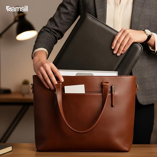 Samsill Professional Padfolio with Secure Zippered Closure, 10.1 Inch Tablet Sleeve, and 8.5 by 11 Inch Notepad, Black, Full Size (70820) - size: Letter - 8.5 x 11 inches, style: Zipper Padfolio