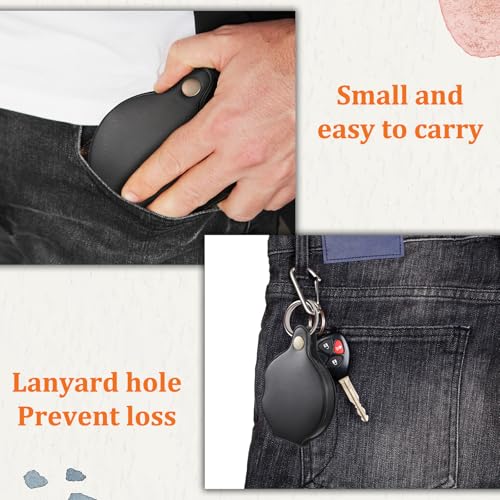 2 Pc 20X Pocket Magnifier Mini Portable Pocket Magnifier for Senior Student