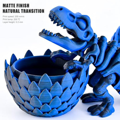 OVV3D Dual Color PLA Filament 1.75mm, Black Blue Matte PLA 3D Printer Filament, Multi Color Change 3D Printing Filament for Most FDM 3D Printer, 1kg Spool - color: Matte Black Blue