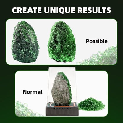 GobiDex Geodes Crystal Growing Kit for Kids,Science Kit for Kids Ages 6-12