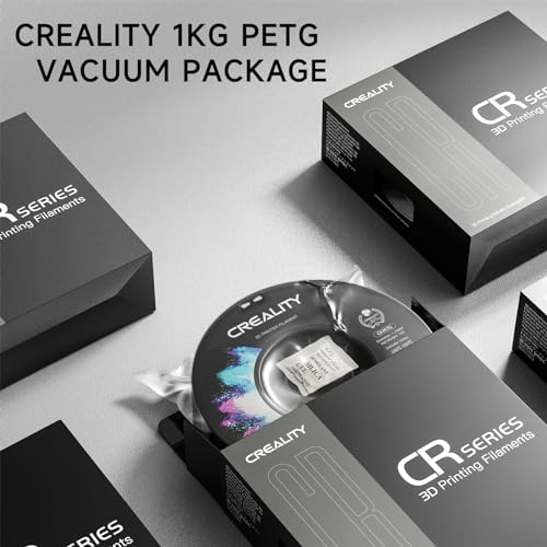 CREALITY PETG Filament 1.75mm 3D Printer Filament, 1kg (2.2lb) Neatly Wound Spool, Dimensional Accuracy ±0.03mm, 2026 Latest Batch, Fit for Ender, Bambu Lab, Anycubic,ELEGOO FDM Printers, Pink - color: 1kg Pink Petg With Spool, size: 1.75 mm