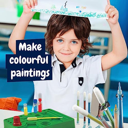 Science4you Marker Maker for Kids - Make Your Own Washable and Scented Markers for Kids, Marker Set with 12 Activities + 65 Contents, Stem Toys, Games, Gifts for 6+ Year Old Boys and Girls… - style: Classic
