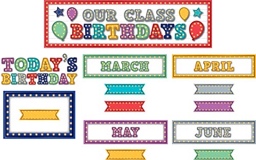 Teacher Created Resources Marquee Our Class Birthdays Mini Bulletin Board (5892)