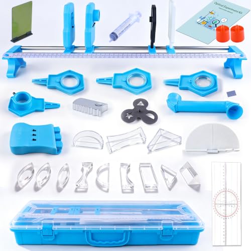 Physics Optics Experiment Kit STEM Set Prism Kit Light Refraction