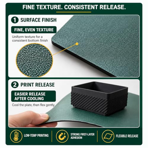 SuperTack 270x293mm Cold Build Plate for Creality k2/k2 Combo - style: 270x293 green cold plate