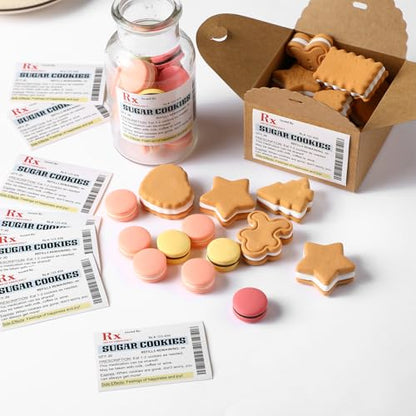 Kigeli 60 Pcs Sugar Cookies Labels Stickers Nurse Graduation Party Favors - style: Sugar Cookies