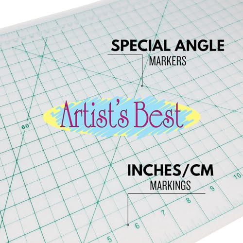 ARTIST'S BEST 18 x 24" Self Healing Clear Cutting Mat