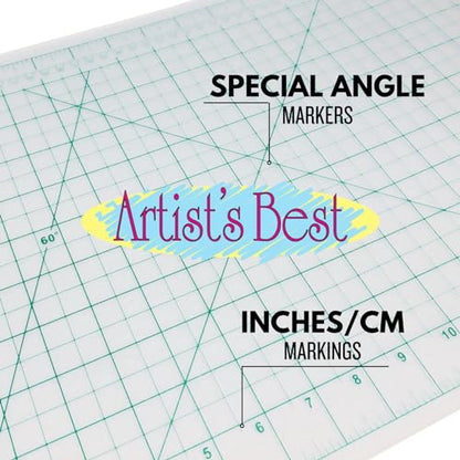 ARTIST'S BEST 18 x 24" Self Healing Clear Cutting Mat