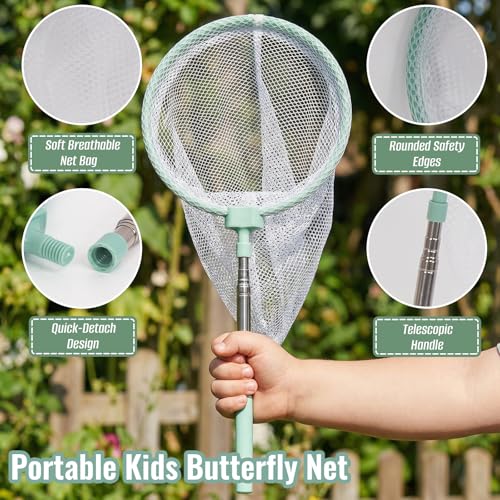 WOODENFUN Bug Catcher for Kids, Bugs Habitat Outdoor Explorer Kit