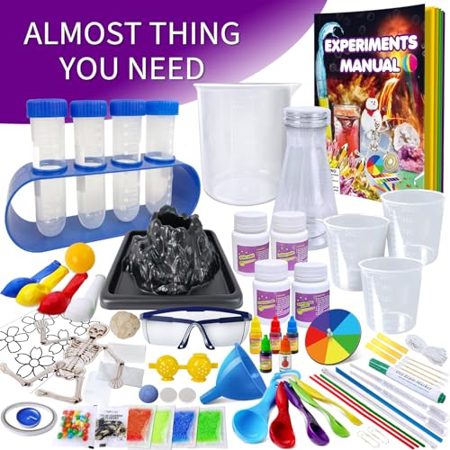 UNGLINGA 150 Experiments Science Kits for Kids Boys Girls, S.T.E.M Kit Toys - style: science kit with 150 experiments