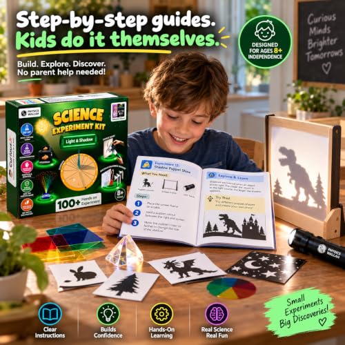 PW Science Experiment Kit for Kids Ages 8–14, 100+ STEM DIY Activities