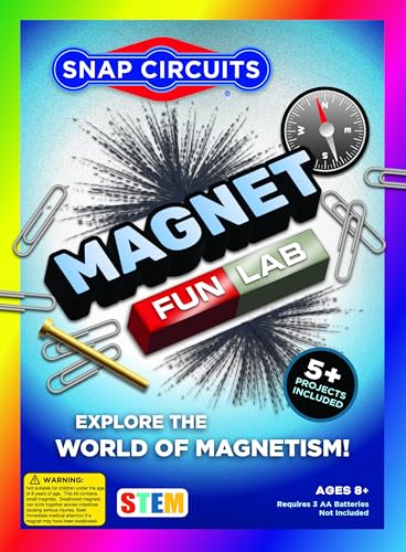 SNAP CIRCUITS Magnet Fun Lab STEM Science Toy for Boys & Girls Ages 8+