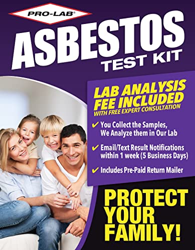 Asbestos Test Kit for Home, 2 Samples with Lab Analysis and Results - size: 2 Samples w/ Lab