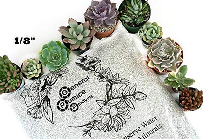 2 Gallon Bag Garden Pumice - Size 1/8" Blend - 12lbs