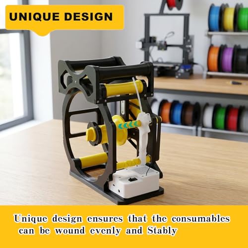 Electric 3D Industrial Filament Respooler Machine, 3DPrinter Winder Machine - color: Electric Version