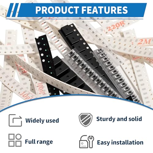 6020pcs SMD 1206 Resistors 1% 5% Capacitors Transistors LEDs Diodes ICS Inductors Diode SMT Electronic Component Kit