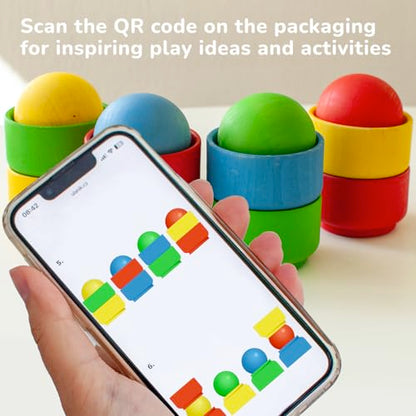 Ulanik Balls in Nests Starter Kit Montessori Toys for 1 Year Old