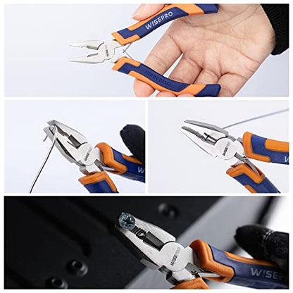 4.7 Inch Mini Lineman Combination Pliers with Side Cutter - style: 4.7 Inch Combination Pliers