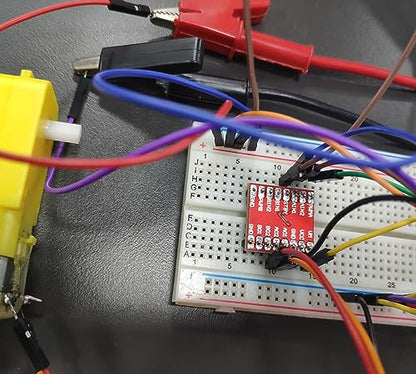 2 Pcs TB6612FNG DC Motor Drive Module 1.2A Peak 3.2A Compatible with DRV8833 Better Than L298N