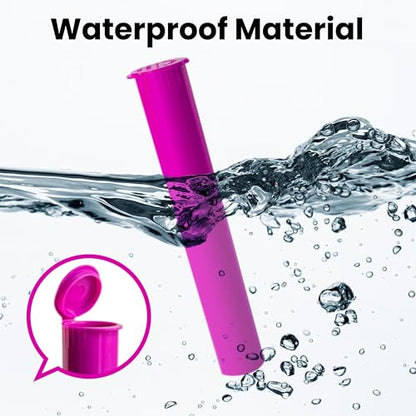 116mm Pop Top Tubes (1000 Qty.) (Purple) - color: Purple