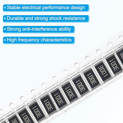 PATIKIL 2512 Surface Mount Device Chip Resistor Kit, 20Pcs 3K Ohm 1% Tolerance 1W DIY Resistor Ceramic Resistance Assortment Kits for Electronic Products - style: 3K Ohm