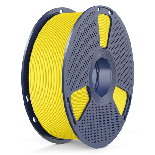 SUNLU High Speed PETG 3D Printer Filament 1.75mm, 1kg Spool, Yellow - color: 1kg Yellow, size: 1KG