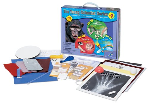 Young Scientists Series - Bones & Muscles, The Senses and Light - style: Set 7