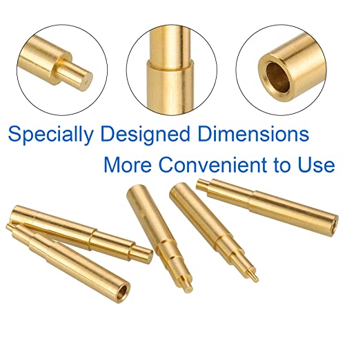 5Pcs Heat-set Insert Tips for M2,M2.5,M3,M4,M5 Threaded Inserts, Compatible with 900M T18 ST Hakko FX-888D/FX600 and Weller SP40NKUS/WLC100 Soldering Irons Tips, for Connecting 3D Printed Parts - style: 5Pcs Heat Set Insert Tips