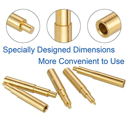5Pcs Heat-set Insert Tips for M2,M2.5,M3,M4,M5 Threaded Inserts, Compatible with 900M T18 ST Hakko FX-888D/FX600 and Weller SP40NKUS/WLC100 Soldering Irons Tips, for Connecting 3D Printed Parts - style: 5Pcs Heat Set Insert Tips