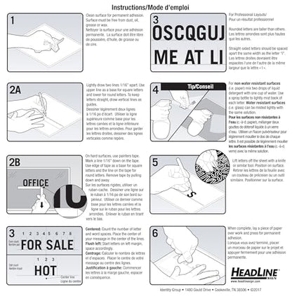 Headline Sign 6111 EZ Art Science Fair Theme Kit for Create-Your-Own Posters, Made in USA - style: Science Fair