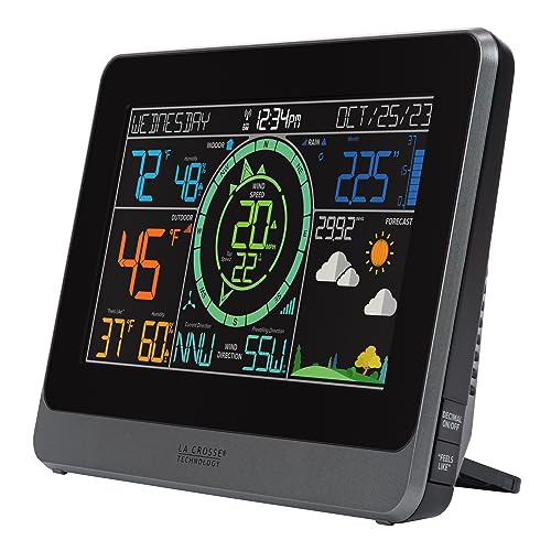 La Crosse Technology 328-1415 Wireless Professional Color Weather Station with Cyclone Sensor