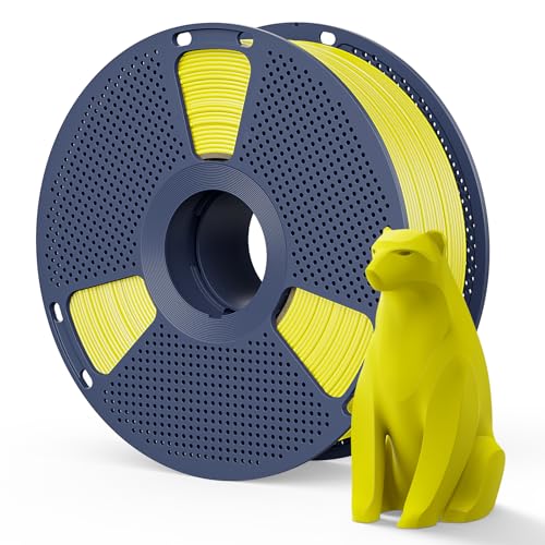 SUNLU Matte PLA Filament 1.75mm, 1KG (2.2LBS), Yellow - color: A-mattepla-1kg-yellow