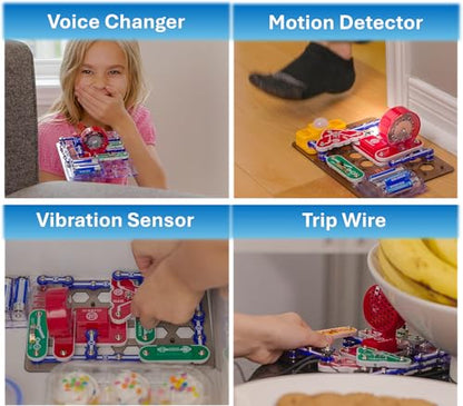 SNAP CIRCUITS Spy Kit STEM Toy, 25+ Activities for Kids Ages 7+