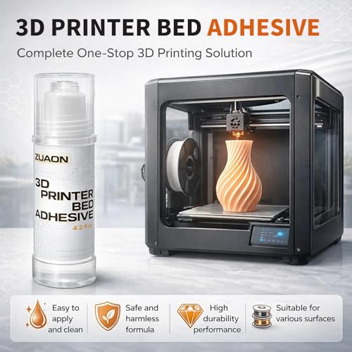 3D Printer Bed Adhesive, 3D Printer Bed Liquid Glue 125ml (4.4 oz)